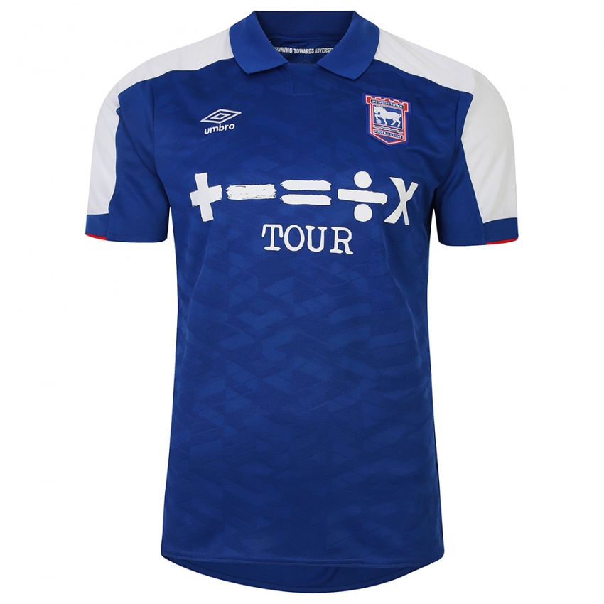 Hombre Camiseta Steven Turner #0 Azul 1ª Equipación 2023/24 La Camisa