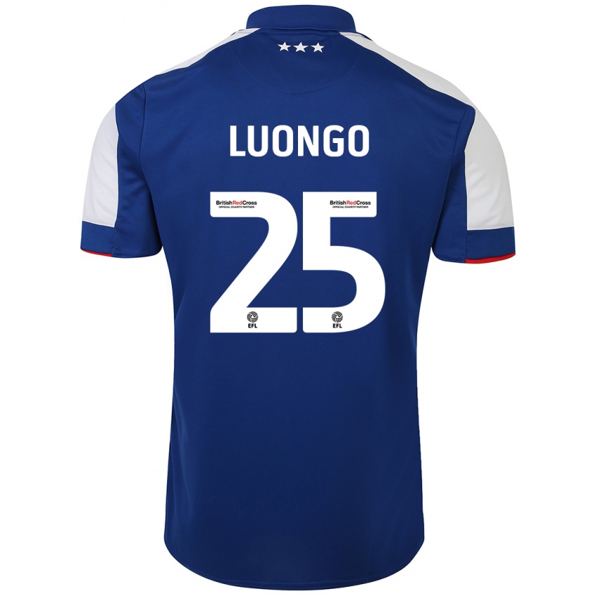 Hombre Camiseta Massimo Luongo #25 Azul 1ª Equipación 2023/24 La Camisa