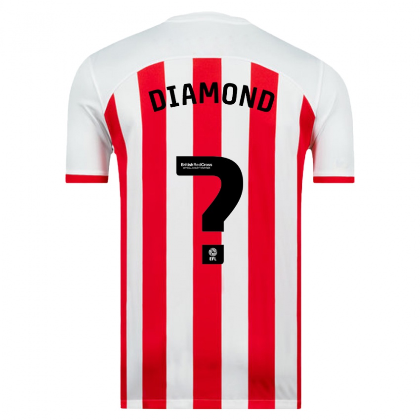 Hombre Camiseta Jack Diamond #0 Blanco 1ª Equipación 2023/24 La Camisa