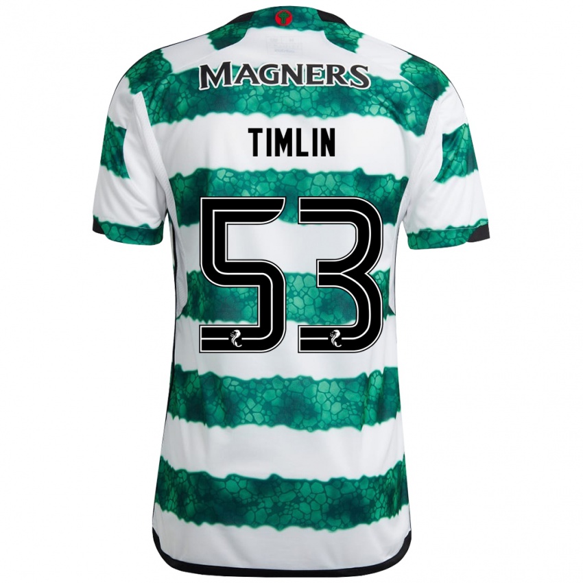 Hombre Camiseta Sophie Timlin #53 Verde 1ª Equipación 2023/24 La Camisa