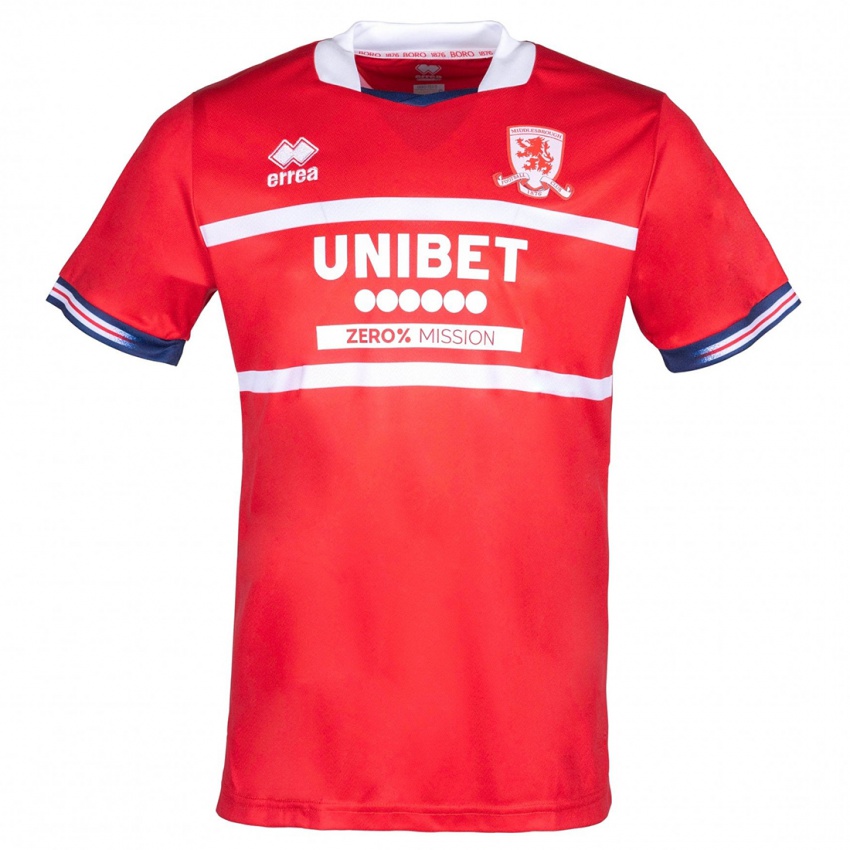 Hombre Camiseta Morgan Rogers #10 Rojo 1ª Equipación 2023/24 La Camisa