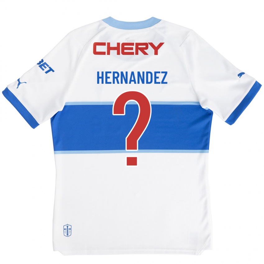 Hombre Camiseta Luis Felipe Hernández #0 Blanco 1ª Equipación 2023/24 La Camisa