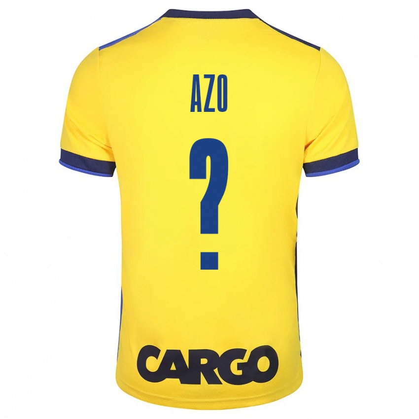 Hombre Camiseta Ori Azo #0 Amarillo 1ª Equipación 2023/24 La Camisa
