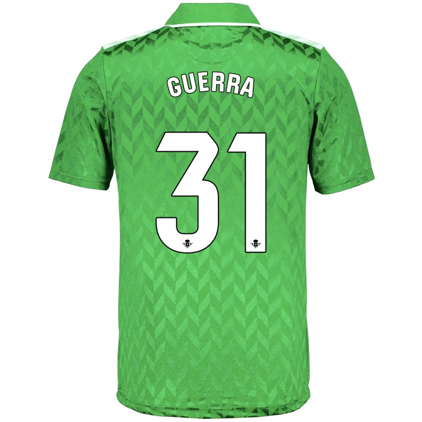 Hombre Camiseta Ana Guerra Morcillo #31 Verde 2ª Equipación 2023/24 La Camisa