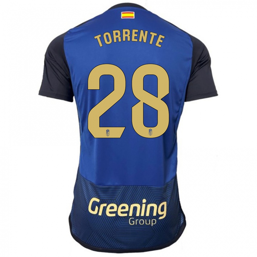 Hombre Camiseta Raúl Torrente #28 Armada 2ª Equipación 2023/24 La Camisa
