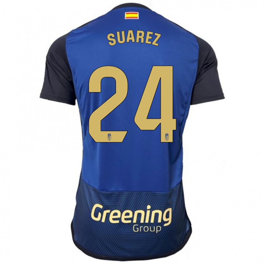 Hombre Camiseta Carlota Suárez #24 Armada 2ª Equipación 2023/24 La Camisa