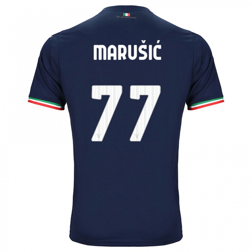 Hombre Camiseta Adam Marusic #77 Armada 2ª Equipación 2023/24 La Camisa