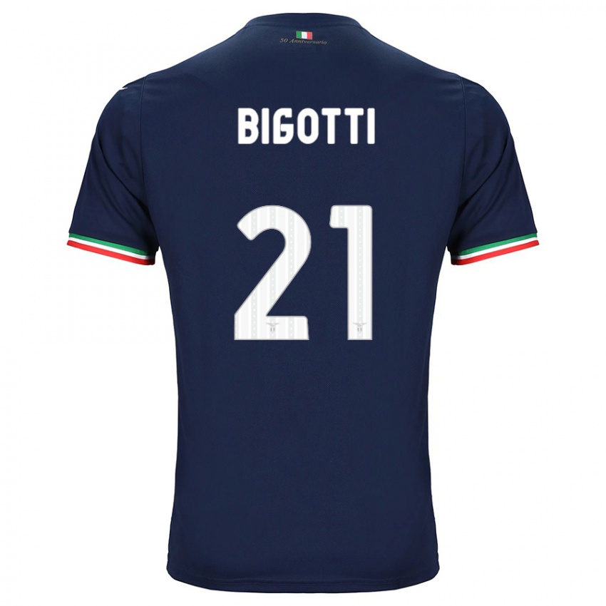 Hombre Camiseta Massimo Bigotti #21 Armada 2ª Equipación 2023/24 La Camisa