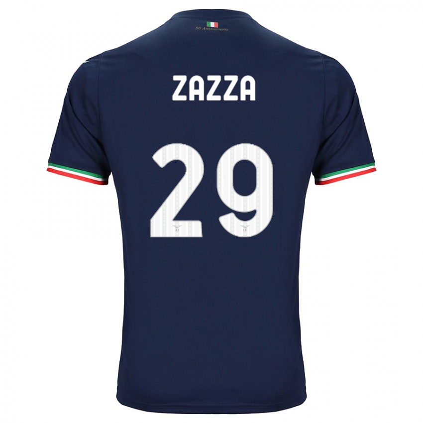 Hombre Camiseta Matteo Zazza #29 Armada 2ª Equipación 2023/24 La Camisa