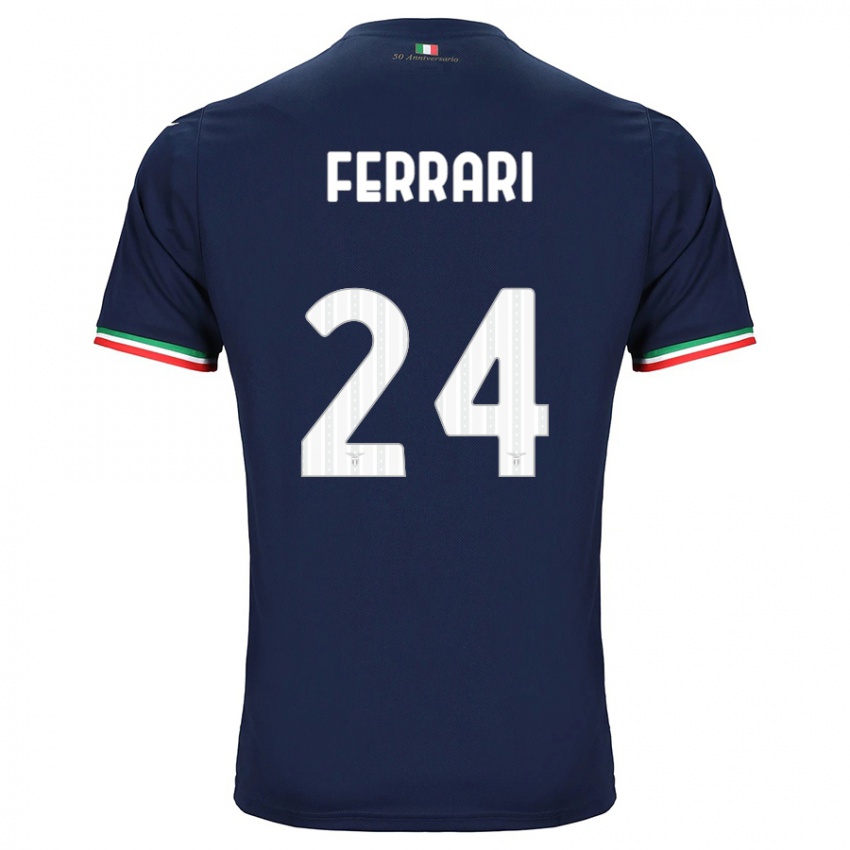 Hombre Camiseta Lorenzo Ferrari #24 Armada 2ª Equipación 2023/24 La Camisa