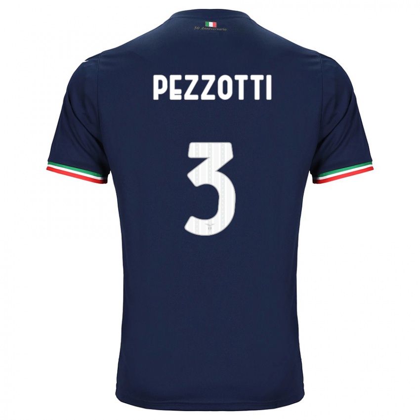 Hombre Camiseta Arianna Pezzotti #3 Armada 2ª Equipación 2023/24 La Camisa