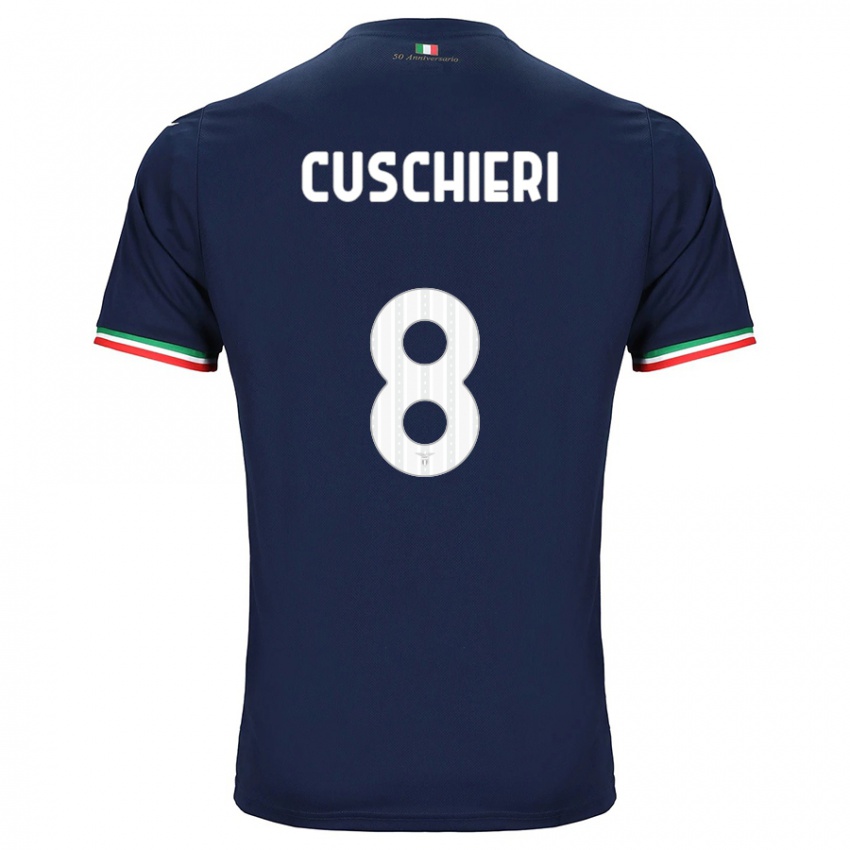 Hombre Camiseta Rachel Cuschieri #8 Armada 2ª Equipación 2023/24 La Camisa