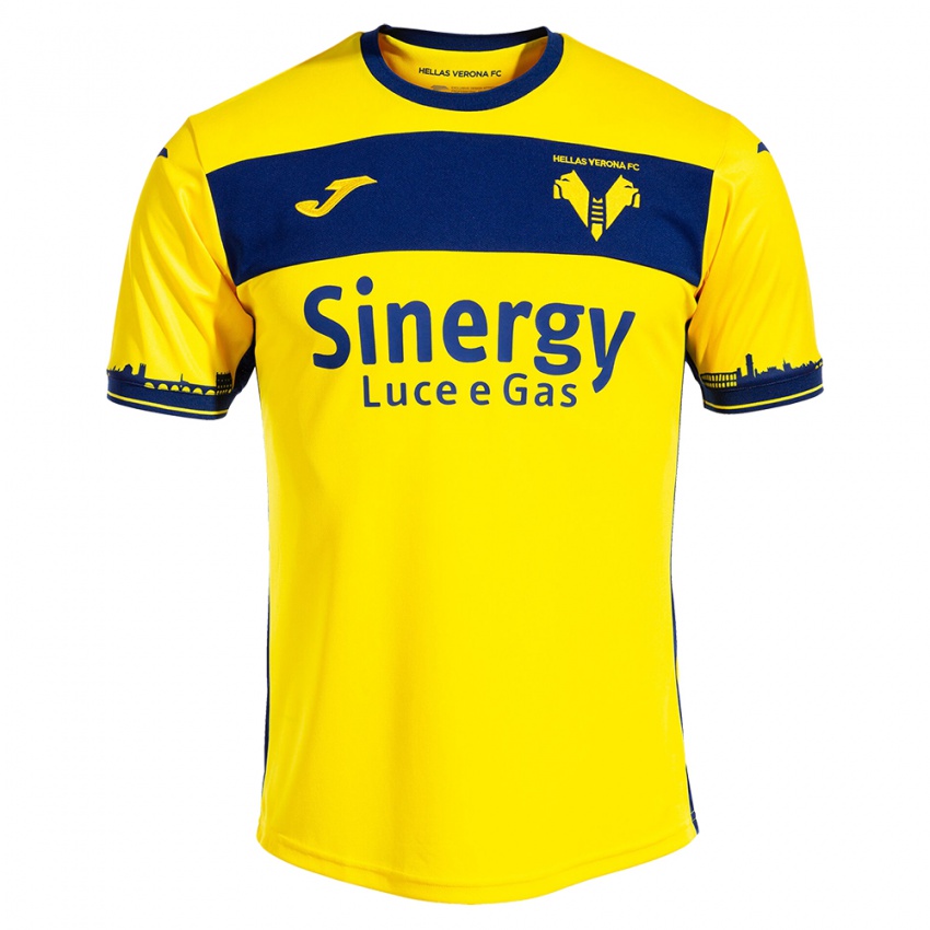 Hombre Camiseta Siren Diao #11 Amarillo 2ª Equipación 2023/24 La Camisa
