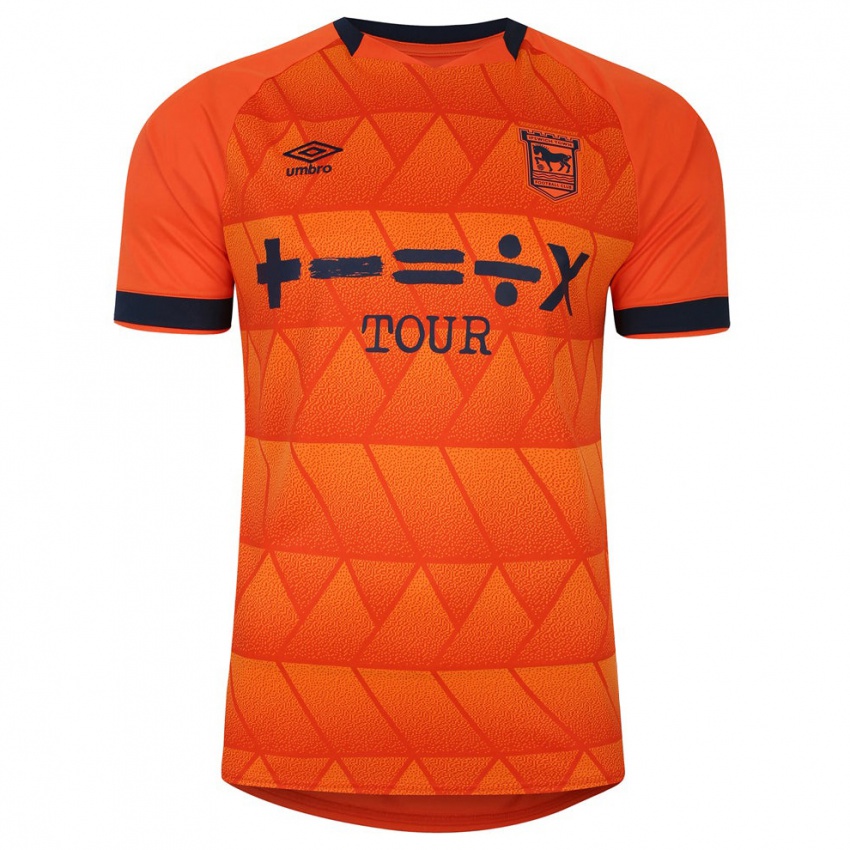 Hombre Camiseta Mathaeus Roberts #0 Naranja 2ª Equipación 2023/24 La Camisa