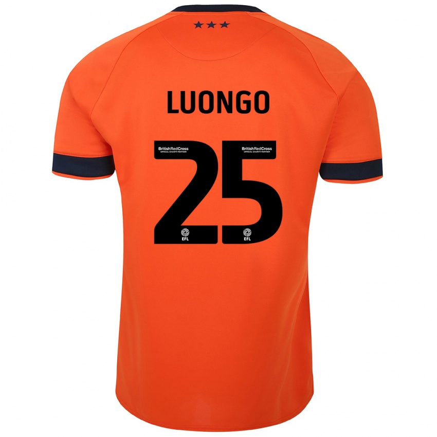 Hombre Camiseta Massimo Luongo #25 Naranja 2ª Equipación 2023/24 La Camisa