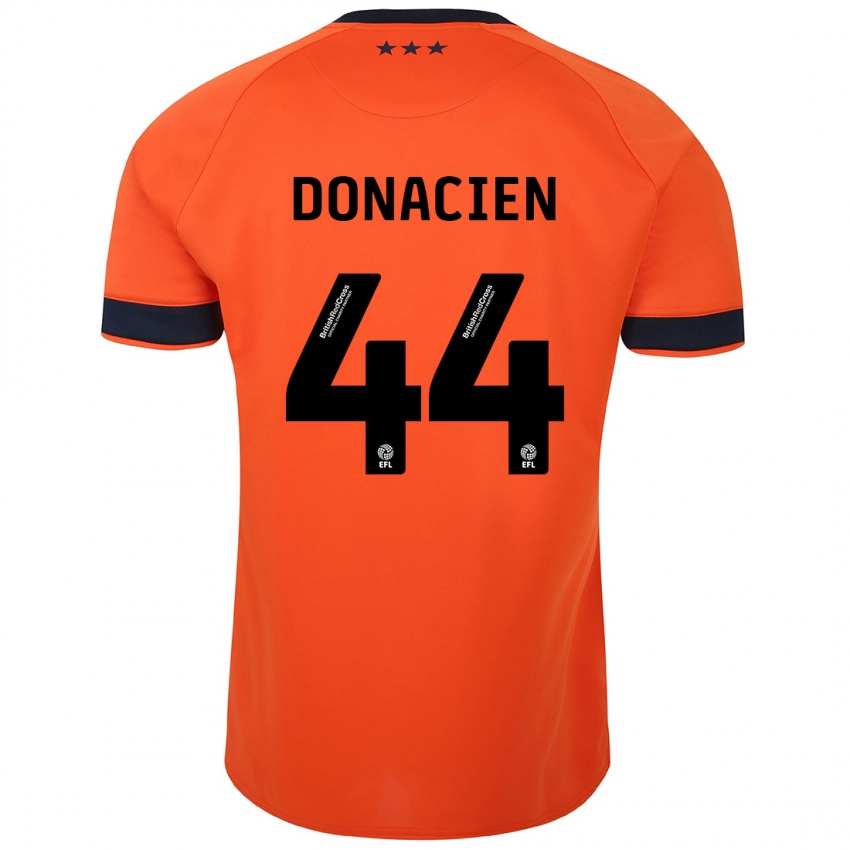 Hombre Camiseta Janoi Donacien #44 Naranja 2ª Equipación 2023/24 La Camisa