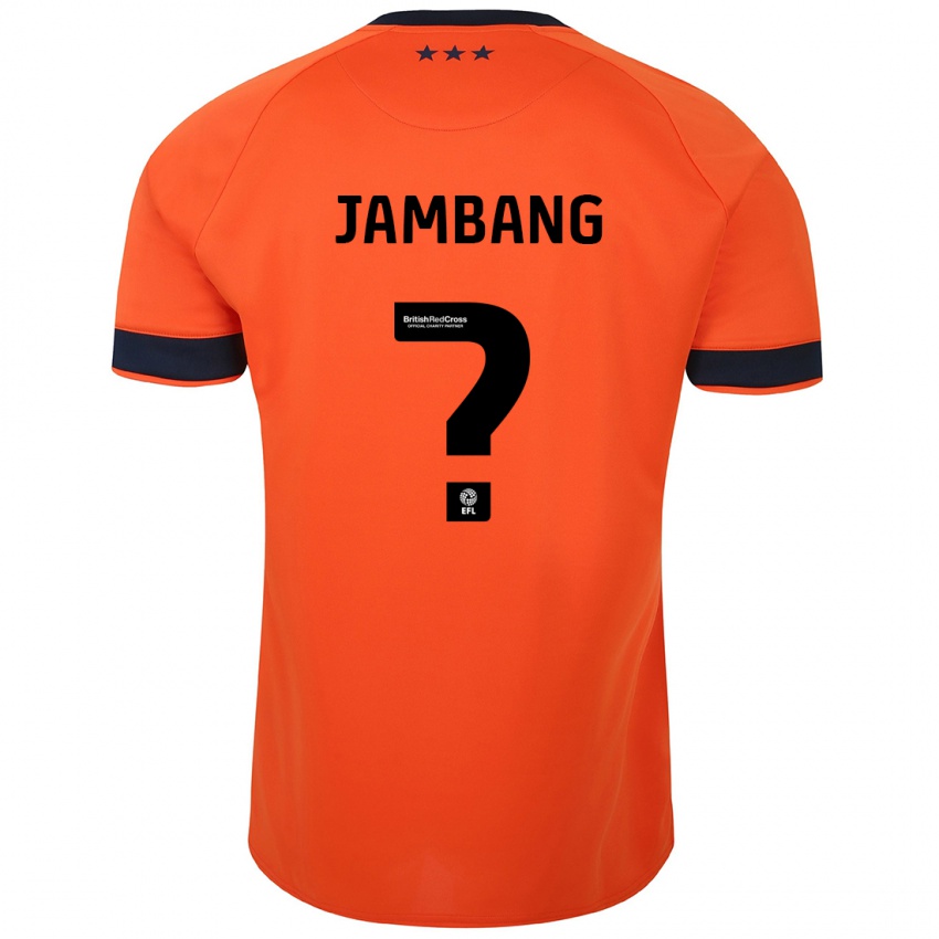 Hombre Camiseta Ayyuba Jambang #0 Naranja 2ª Equipación 2023/24 La Camisa