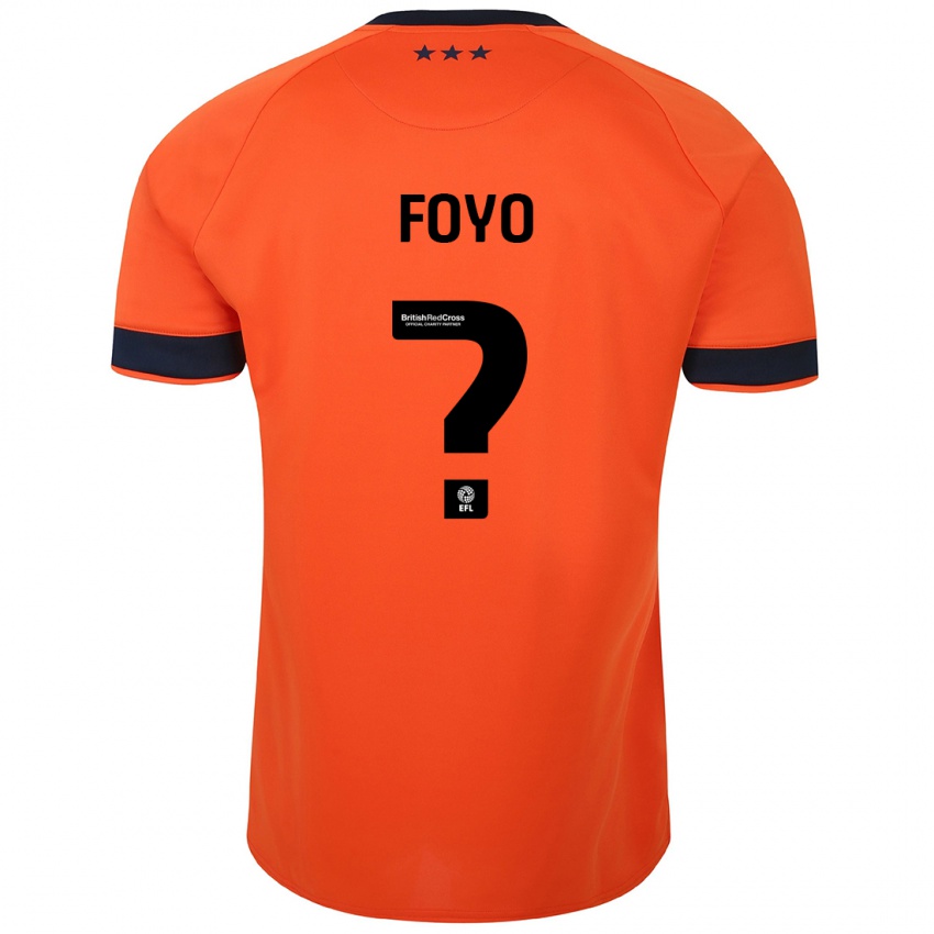 Hombre Camiseta Osman Foyo #0 Naranja 2ª Equipación 2023/24 La Camisa