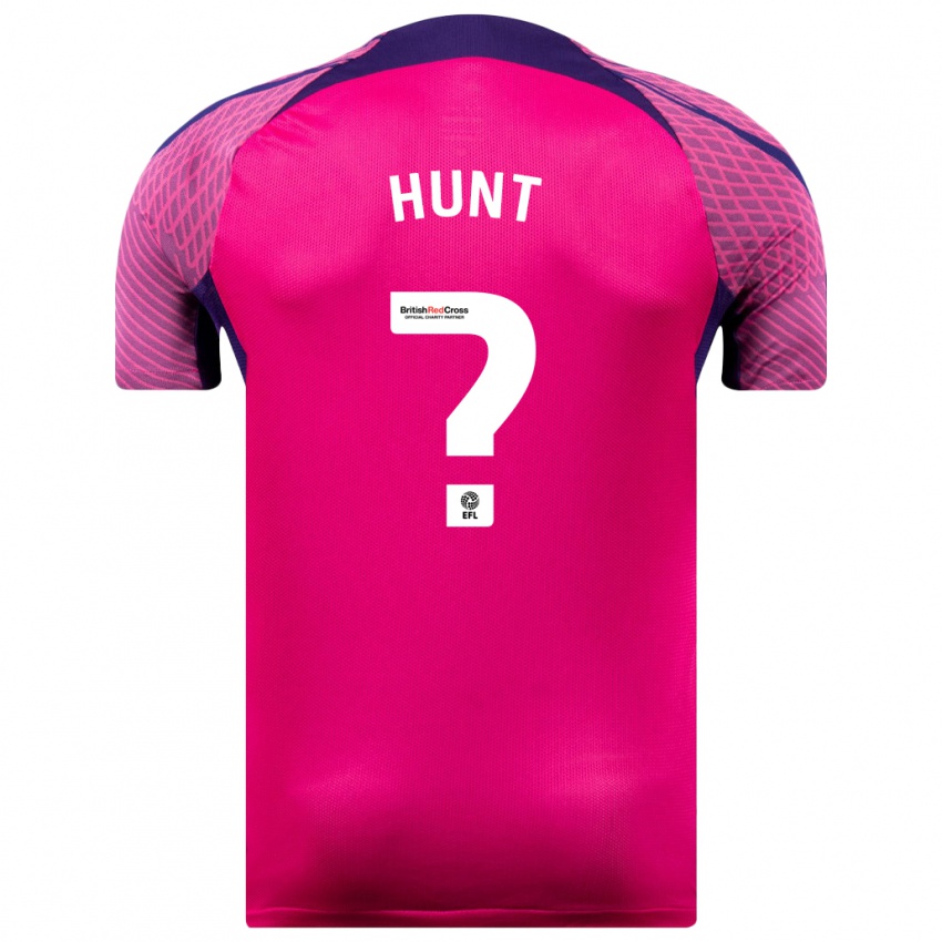 Hombre Camiseta Liam Hunt #0 Morado 2ª Equipación 2023/24 La Camisa