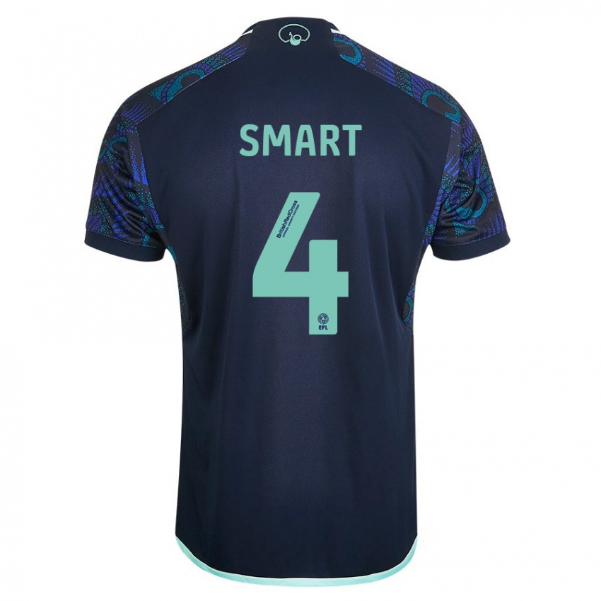 Hombre Camiseta Olivia Smart #4 Azul 2ª Equipación 2023/24 La Camisa