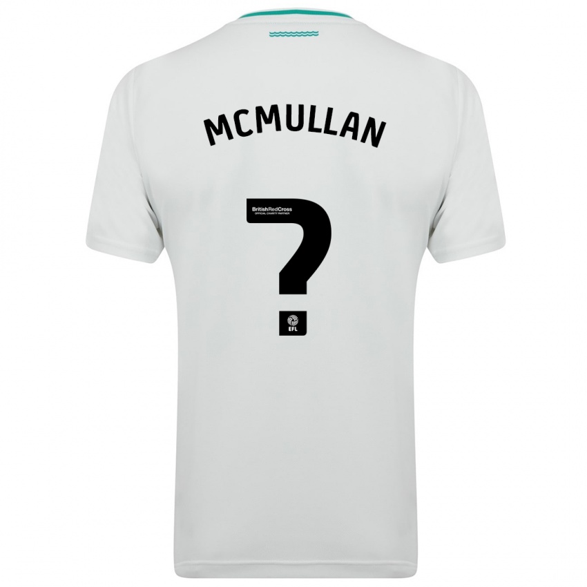 Hombre Camiseta Korban Mcmullan #0 Blanco 2ª Equipación 2023/24 La Camisa