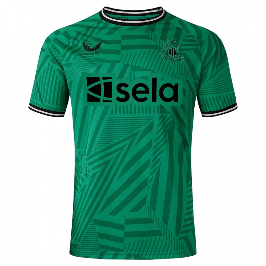 Hombre Camiseta Dan Burn #33 Verde 2ª Equipación 2023/24 La Camisa