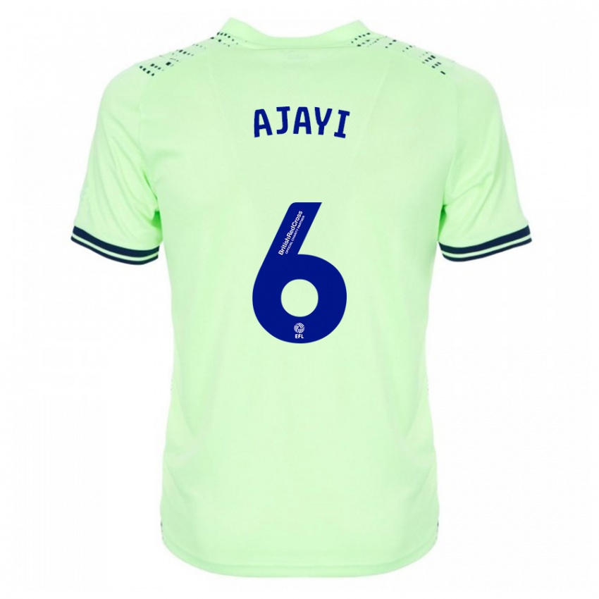 Hombre Camiseta Semi Ajayi #6 Armada 2ª Equipación 2023/24 La Camisa