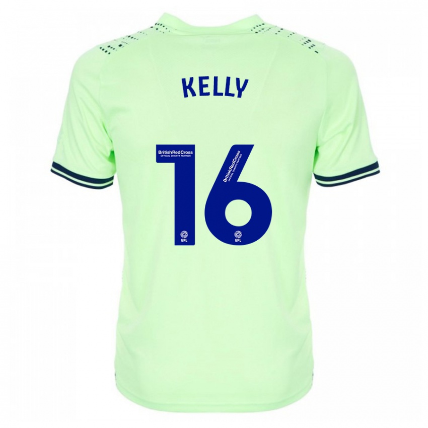 Hombre Camiseta Martin Kelly #16 Armada 2ª Equipación 2023/24 La Camisa