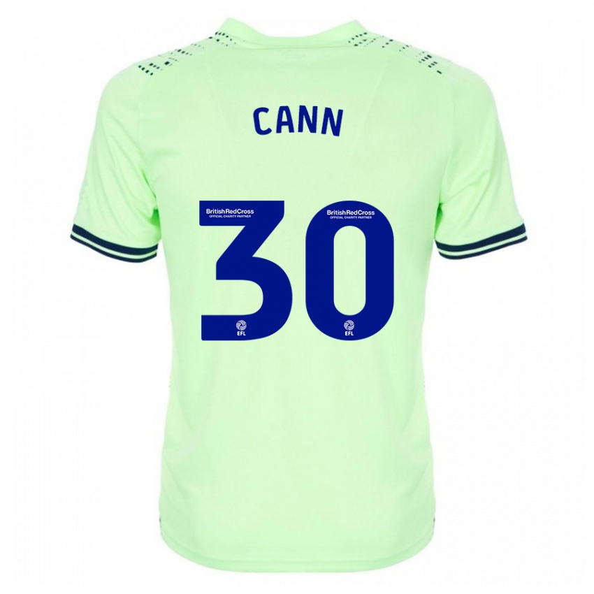 Hombre Camiseta Ted Cann #30 Armada 2ª Equipación 2023/24 La Camisa