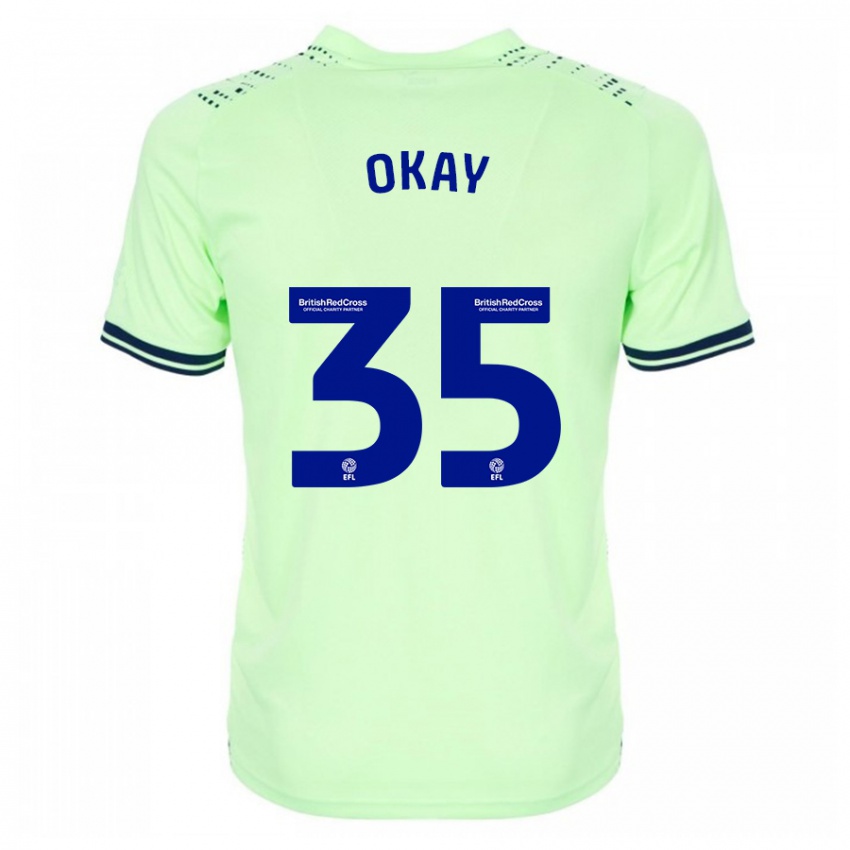 Hombre Camiseta Okay Yokuslu #35 Armada 2ª Equipación 2023/24 La Camisa