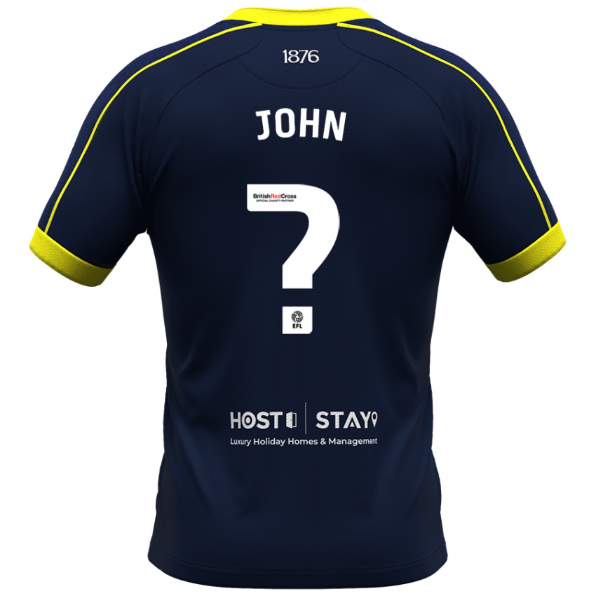 Hombre Camiseta Fenton John #0 Armada 2ª Equipación 2023/24 La Camisa