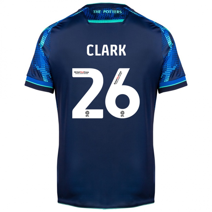 Hombre Camiseta Ciaran Clark #26 Armada 2ª Equipación 2023/24 La Camisa