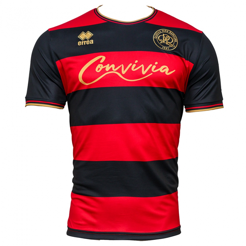 Hombre Camiseta Joe Walsh #0 Negro Rojo 2ª Equipación 2023/24 La Camisa