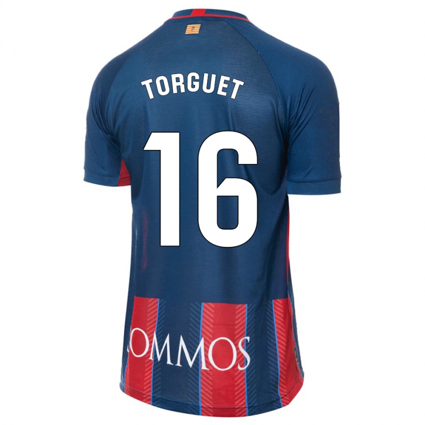 Mujer Camiseta Miguel Torguet #16 Armada 1ª Equipación 2023/24 La Camisa