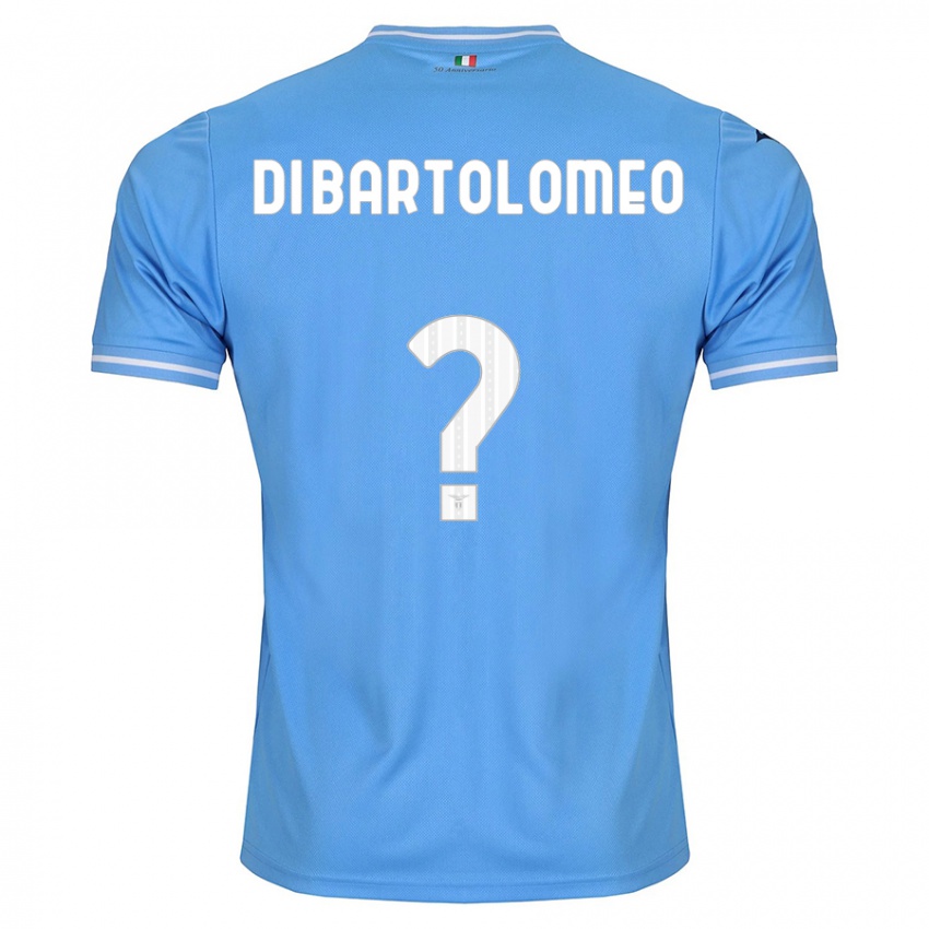 Mujer Camiseta Damiano Di Bartolomeo #0 Azul 1ª Equipación 2023/24 La Camisa