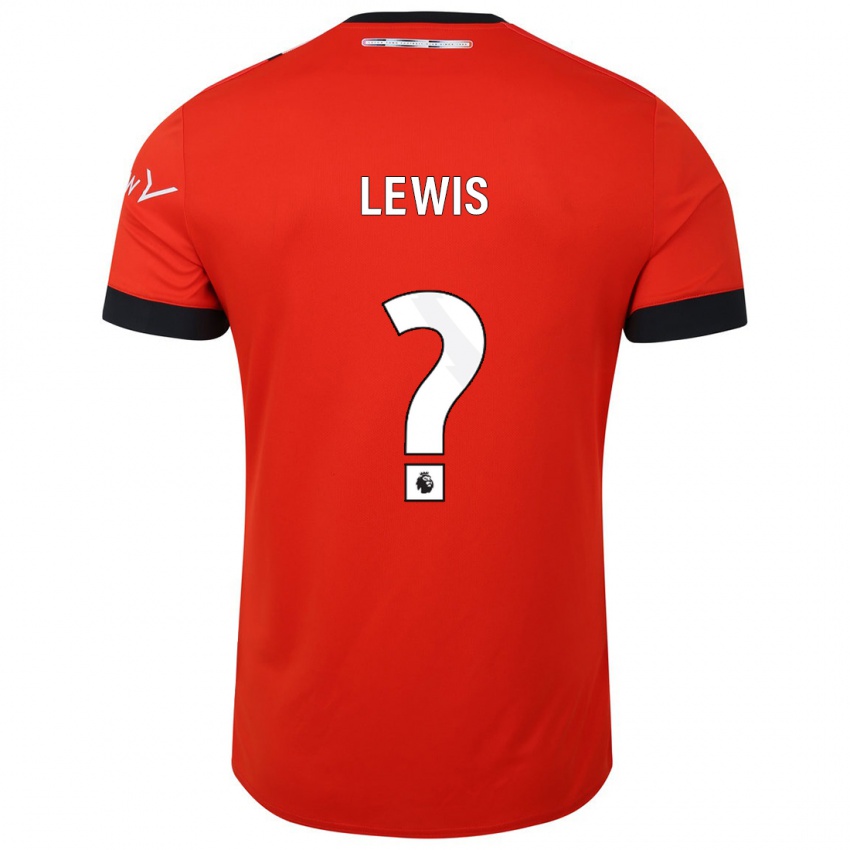 Mujer Camiseta Millar Matthews-Lewis #0 Rojo 1ª Equipación 2023/24 La Camisa