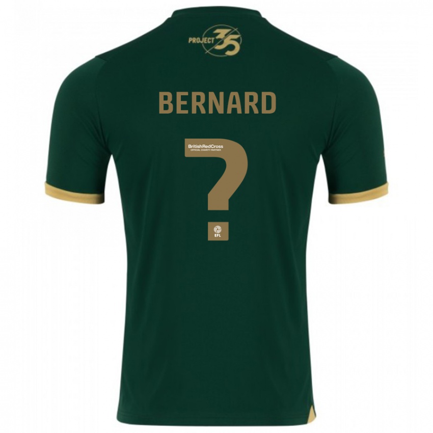 Mujer Camiseta Josh Bernard #0 Verde 1ª Equipación 2023/24 La Camisa