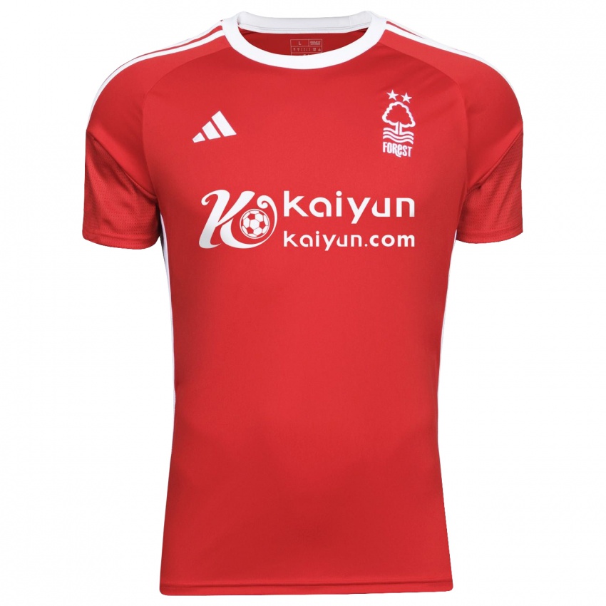 Mujer Camiseta Cheikhou Kouyate #8 Rojo 1ª Equipación 2023/24 La Camisa
