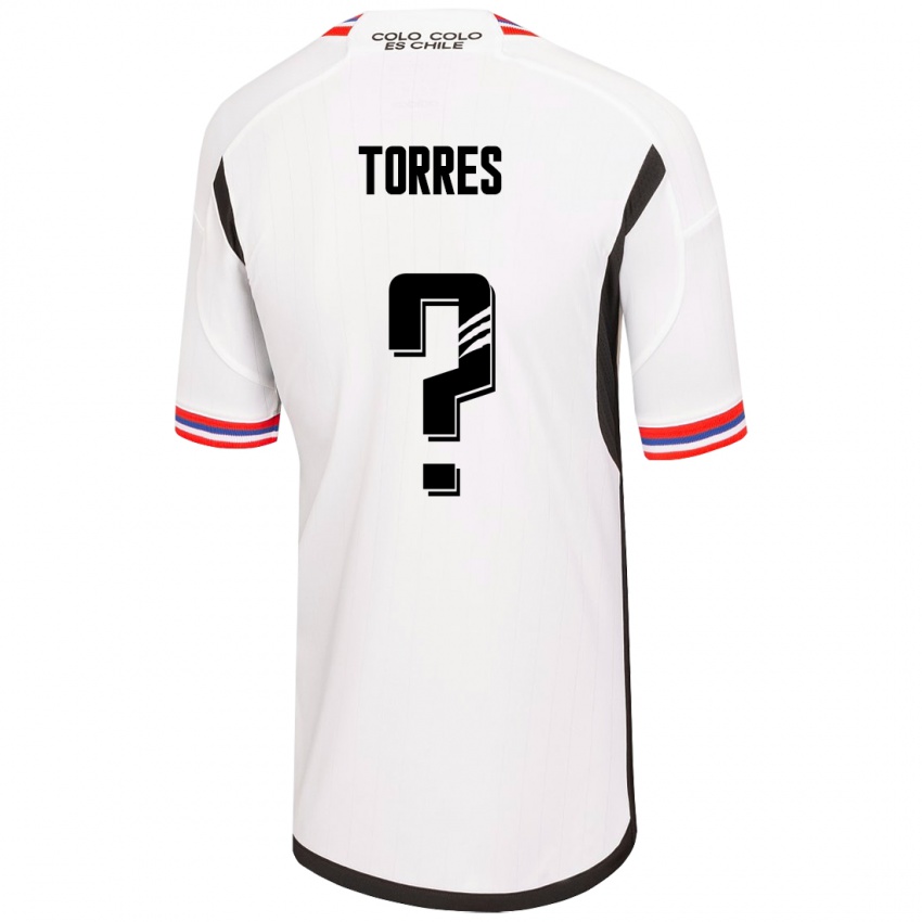 Mujer Camiseta Bruno Torres #0 Blanco 1ª Equipación 2023/24 La Camisa