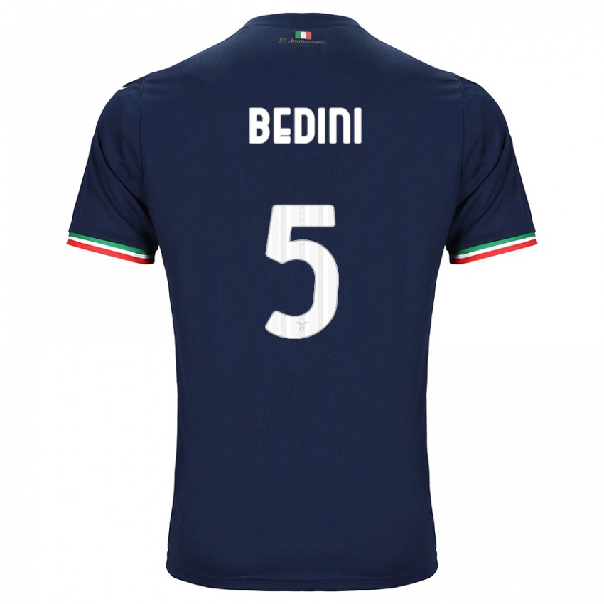 Mujer Camiseta Filippo Bedini #5 Armada 2ª Equipación 2023/24 La Camisa