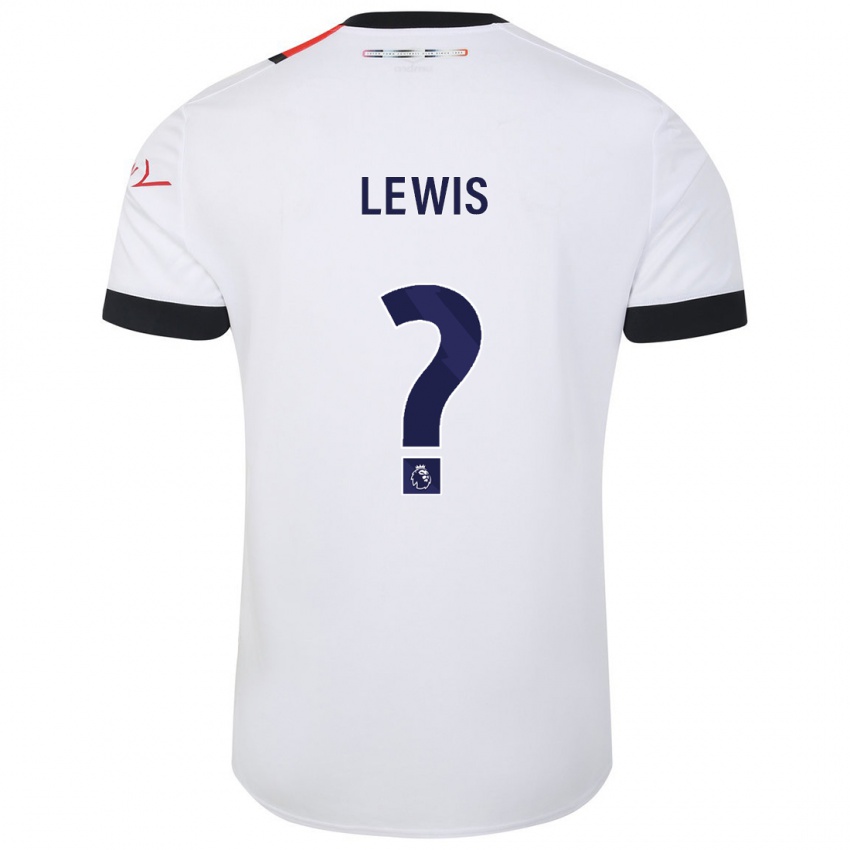 Mujer Camiseta Millar Matthews-Lewis #0 Blanco 2ª Equipación 2023/24 La Camisa