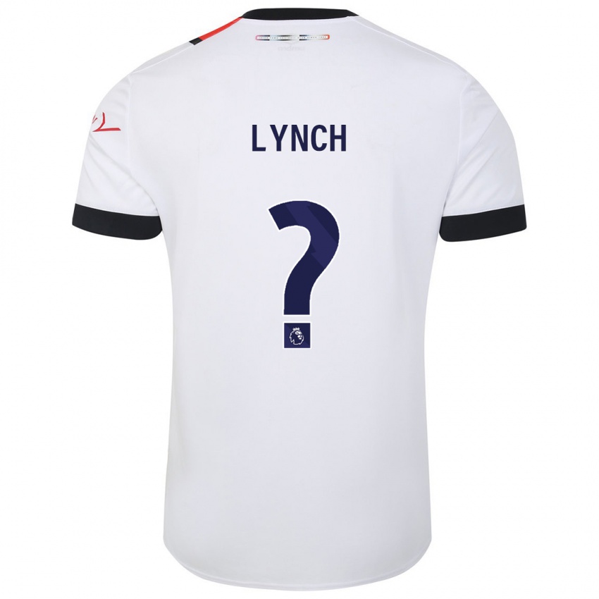Mujer Camiseta Oliver Lynch #0 Blanco 2ª Equipación 2023/24 La Camisa