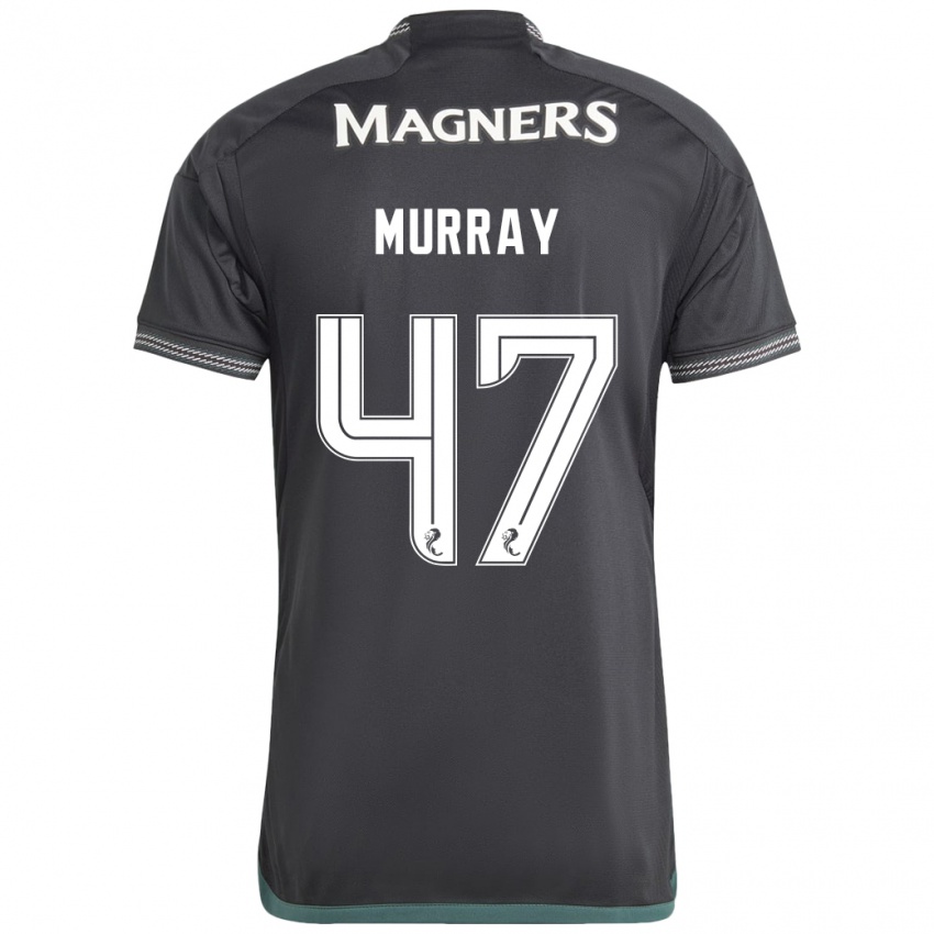 Mujer Camiseta Dane Murray #47 Negro 2ª Equipación 2023/24 La Camisa