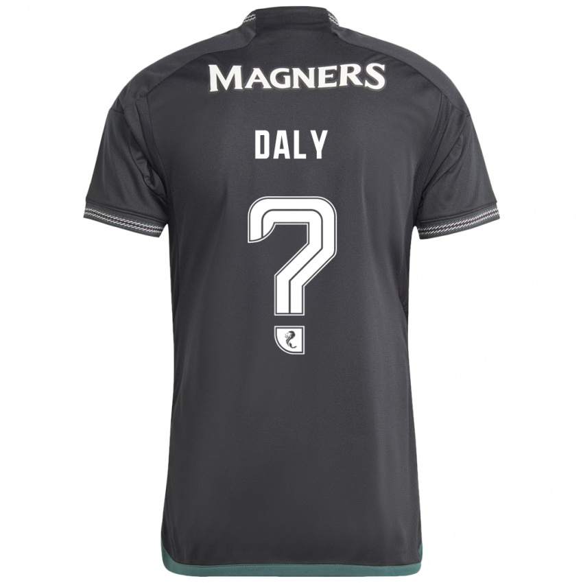 Mujer Camiseta Kayden Daly #0 Negro 2ª Equipación 2023/24 La Camisa