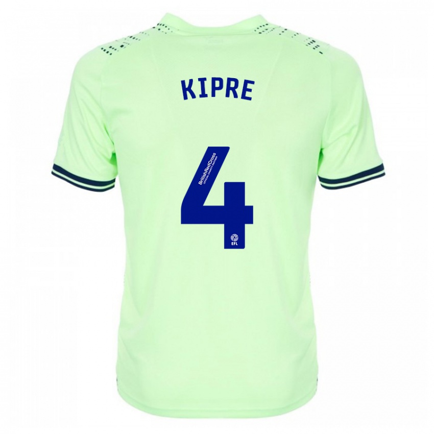 Mujer Camiseta Cédric Kipré #4 Armada 2ª Equipación 2023/24 La Camisa