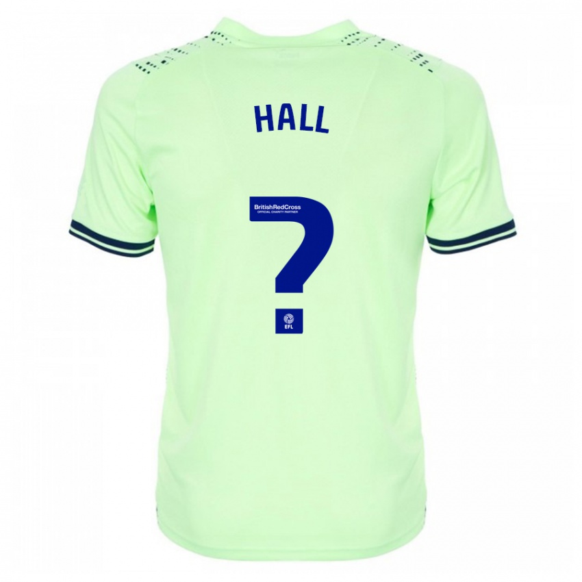 Mujer Camiseta Reece Hall #0 Armada 2ª Equipación 2023/24 La Camisa