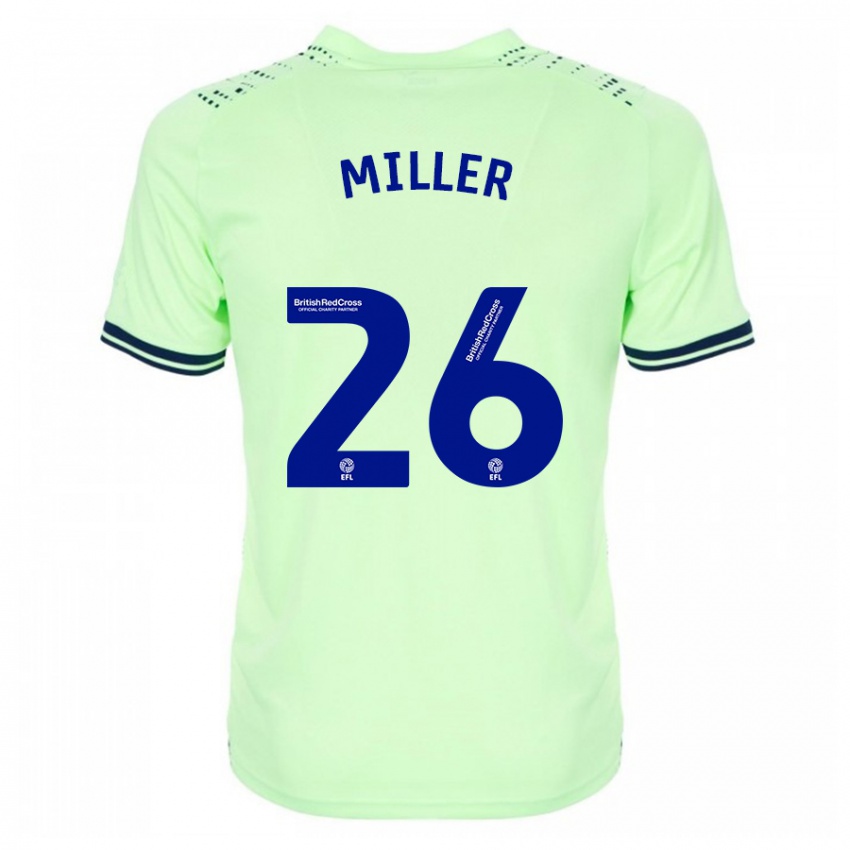 Mujer Camiseta Nna Miller #26 Armada 2ª Equipación 2023/24 La Camisa