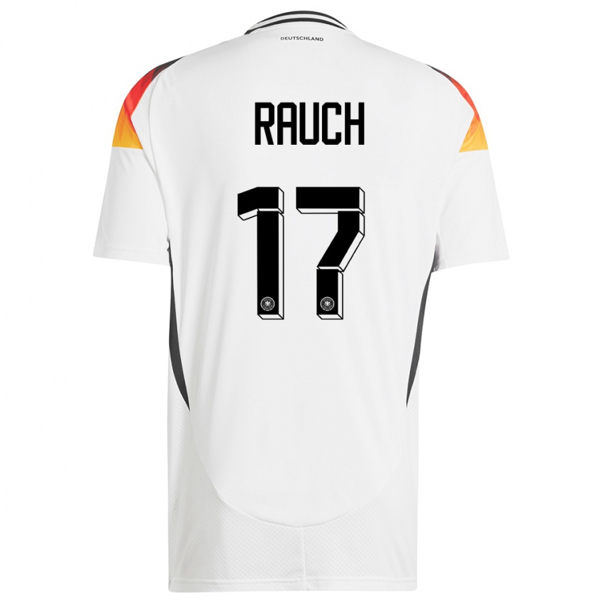Niño Camiseta Alemania Felicitas Rauch #17 Blanco 1ª Equipación 24-26 La Camisa