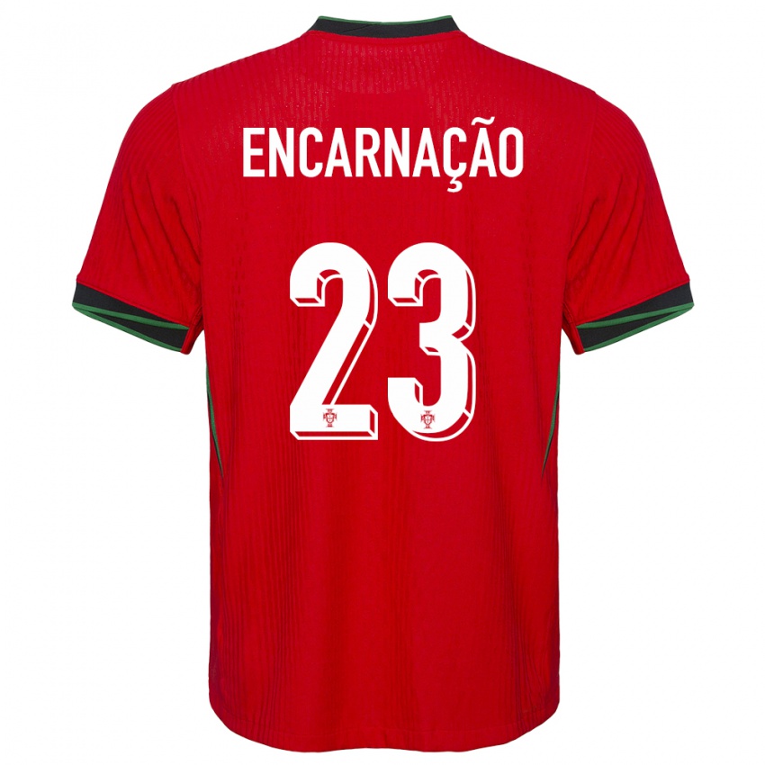 Niño Camiseta Portugal Telma Encarnacao #23 Rojo 1ª Equipación 24-26 La Camisa