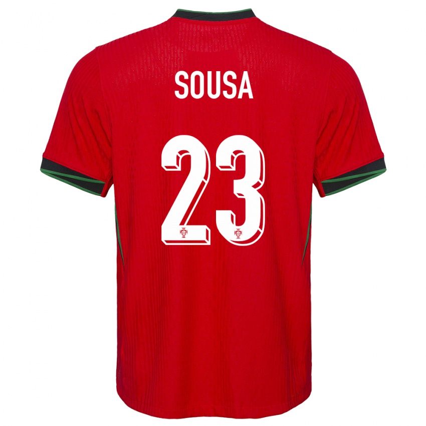 Niño Camiseta Portugal Afonso Sousa #23 Rojo 1ª Equipación 24-26 La Camisa
